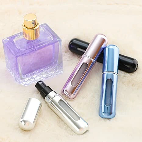 Basic Customization 5ml 8ml Wholesale/Supplier Aluminum Mini Pocket Travel Spray Portable Bottle Perfume Atomizer