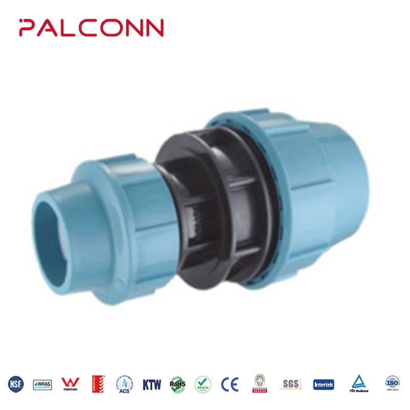 50mm Coupling PP Compression HDPE Pipe Fittings for Irrigation