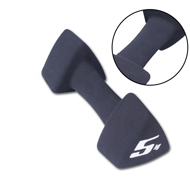 Cross Fit Black Triangle Neoprene Dumbbell