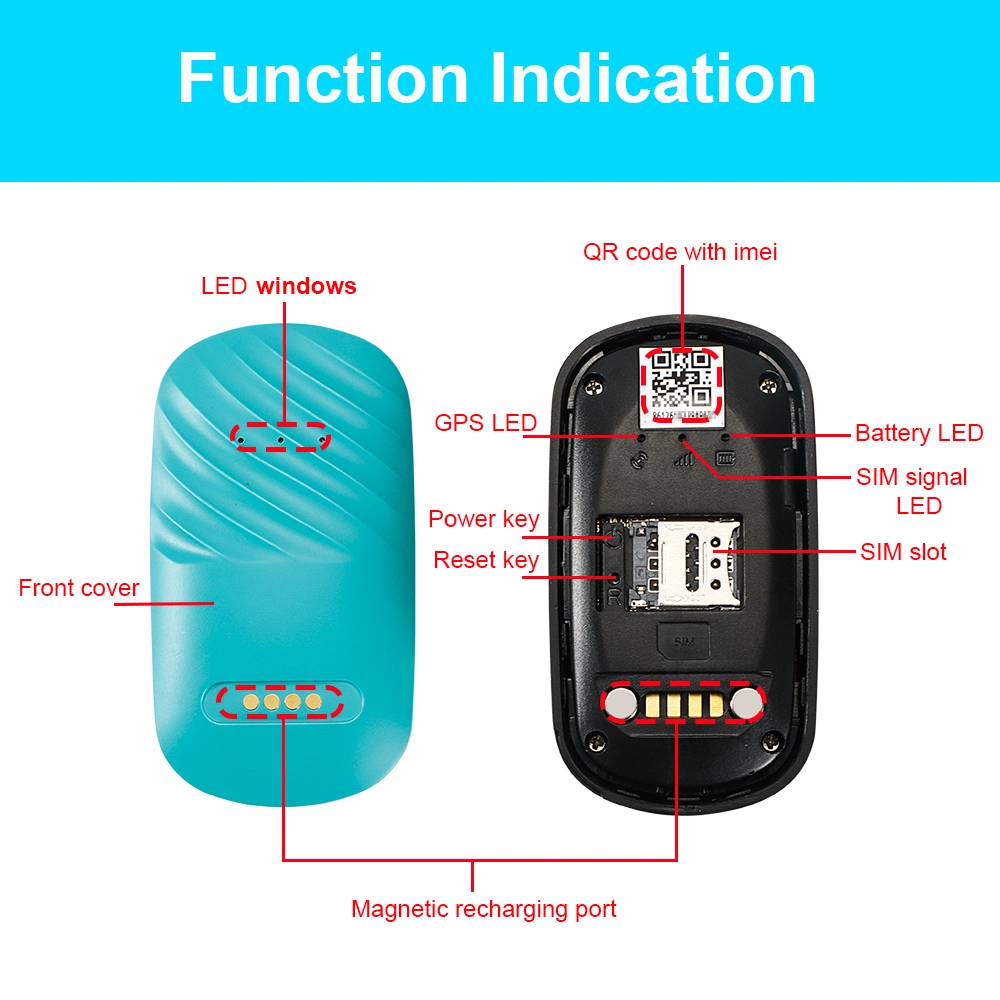 Mejor vendedor de rastreador de mascotas resistente al agua GPS 4G LTE en tiempo real Perro gato animal GPS dispositivo de seguimiento con APLICACIÓN móvil gratuita Y33