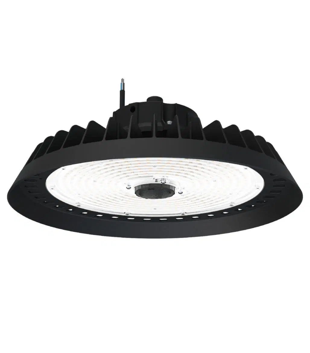 Power Swith CCT Change UFO LED High Bay Light 210lm/W 200W300W 400W 500W 600W High-MID-Low High Bay LED Lighting 3-Watts Adjustable Flicker Free Dimmable Garage