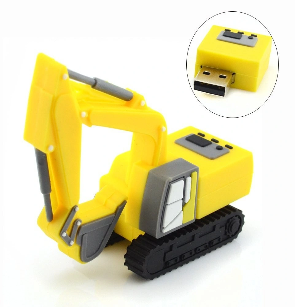 Custom PVC Crane USB Truck USB Flash Drive with Logo