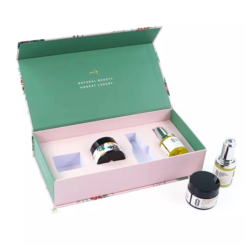 Custom Magnet Closure 30ml Serum Essential Oil Glass Dropper Bottle Face Skin Care Cosmetic Packaging Box