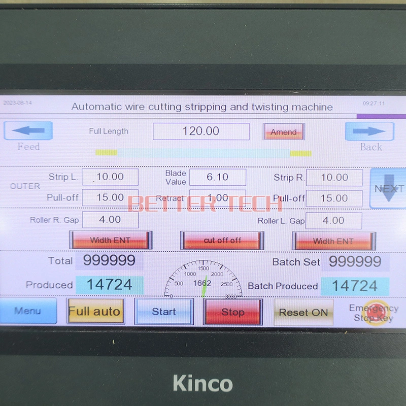 High Speed Cable Cutting and Stripping Machine 1-30mm2 Jacket Cable Stripping Machine