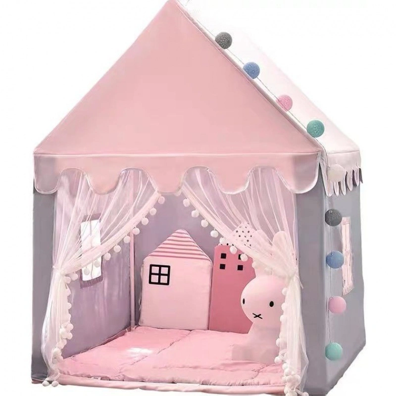 Les enfants de la Tente de jeu intérieure et extérieure chambre Princesse Chambre Lit couchage Toy chambre