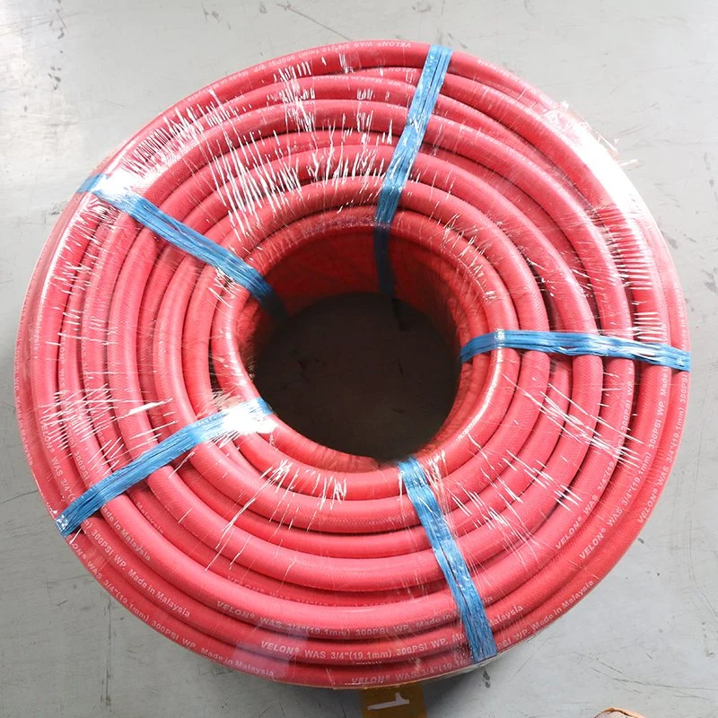 Industrial EPDM Rubber Hose Steam and Hot Water Transfer Pressure Hose Cleaning Used