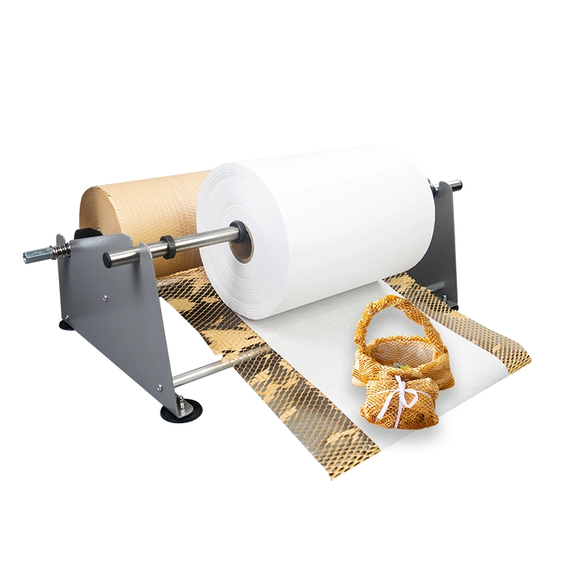 New Trend Roll Cushion Packaging Dispenser Kraft Wrapping Honeycomb Paper Machine