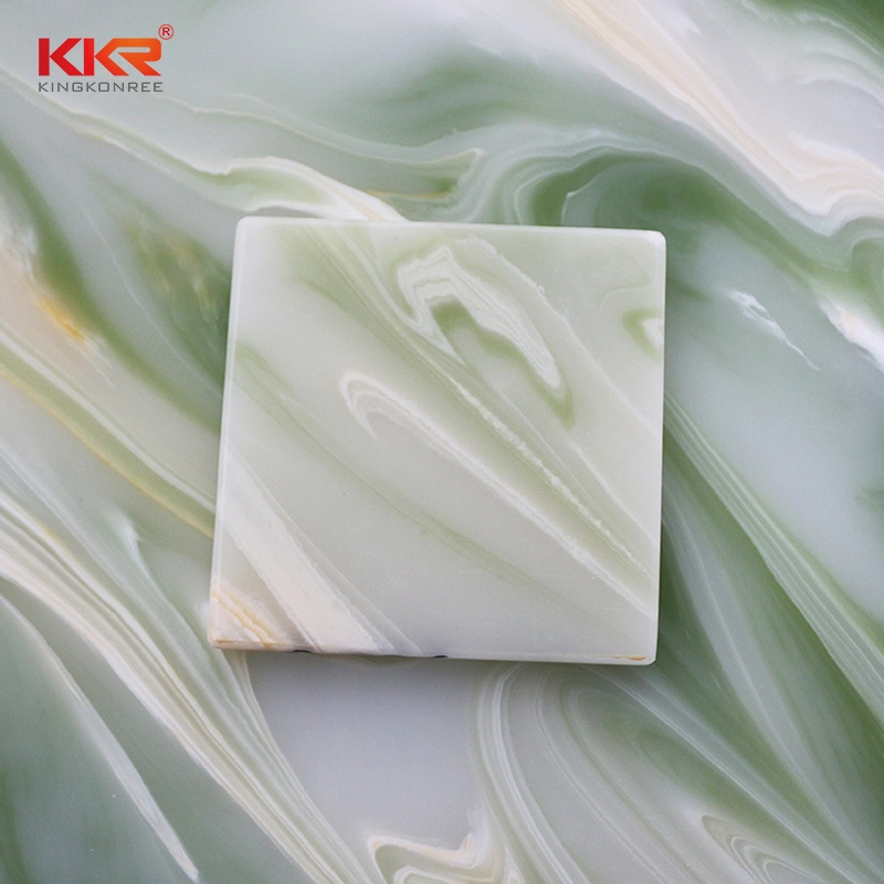 Acrylic Solid Surface Translucent Resin Stone Material