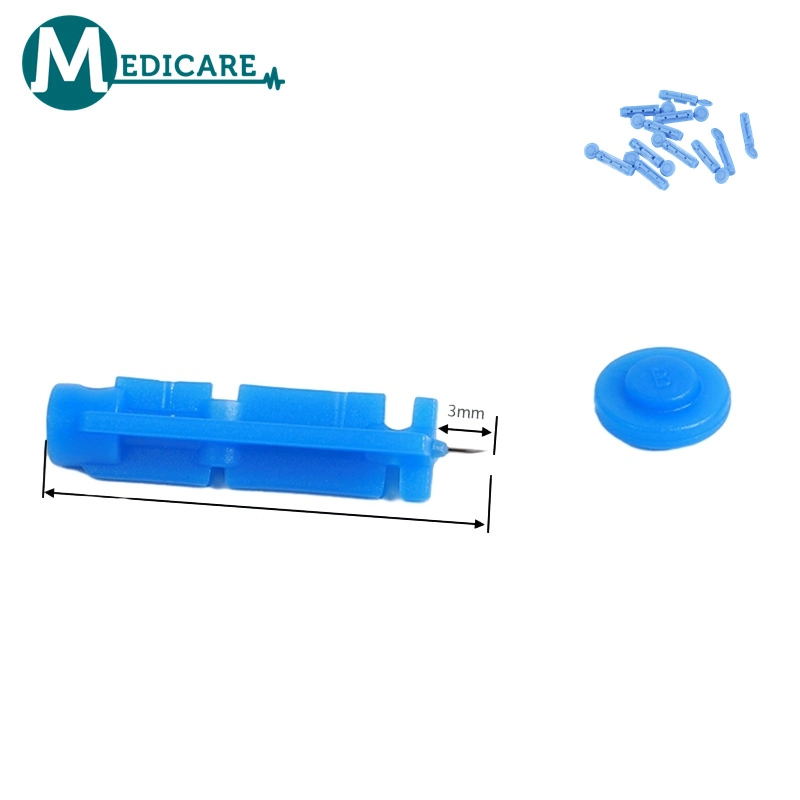 Other Medical Consumables Test Safety Plastic Blood Lancet Needle