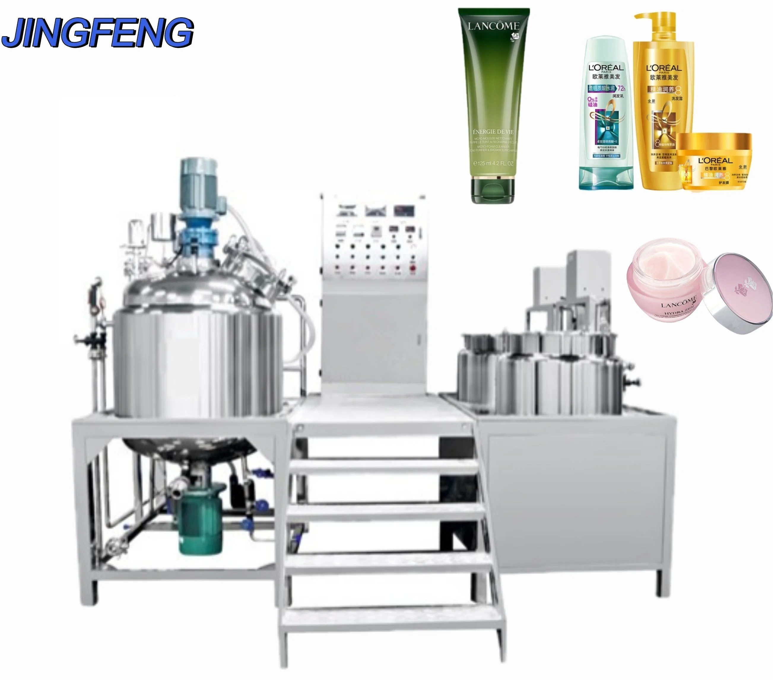 Jf Industrial Liquid Hand Wash Soap Making Machine Dish Washer Automatic Detergent Mixing Machine