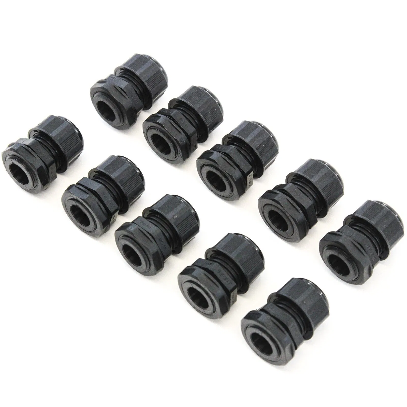 M20X1.5 Cable Gland Plastic Waterproof Cable Glands Joints Adjustable Connector