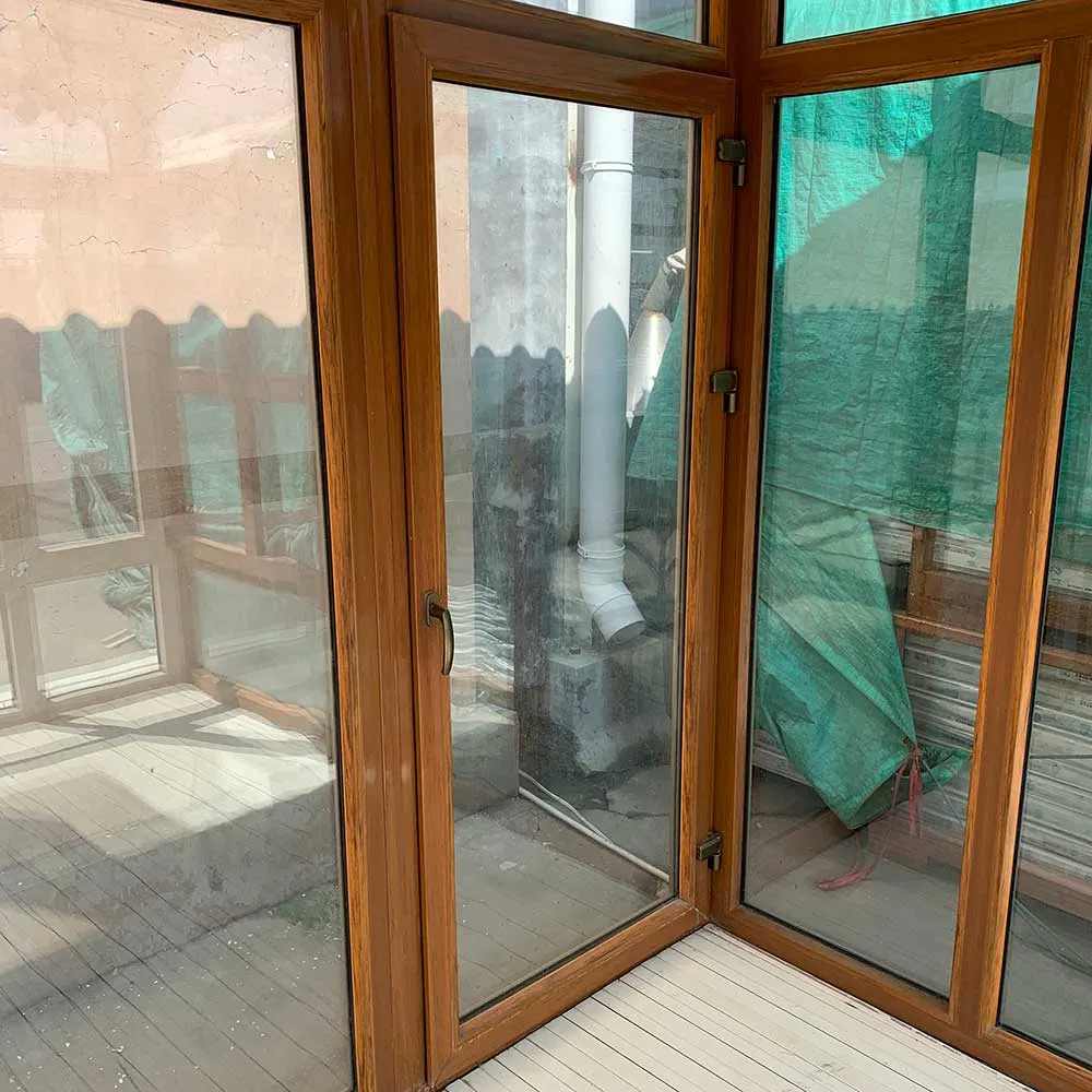 UPVC Sliding Glass Patio Doors Double Hung Vinyl Replacement Windows