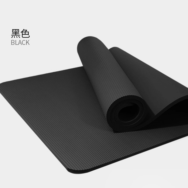 Eco Extra Thick Anti Slip Alignment Line Natural Rubber Easy Clean Leather Rubber Yoga Mat