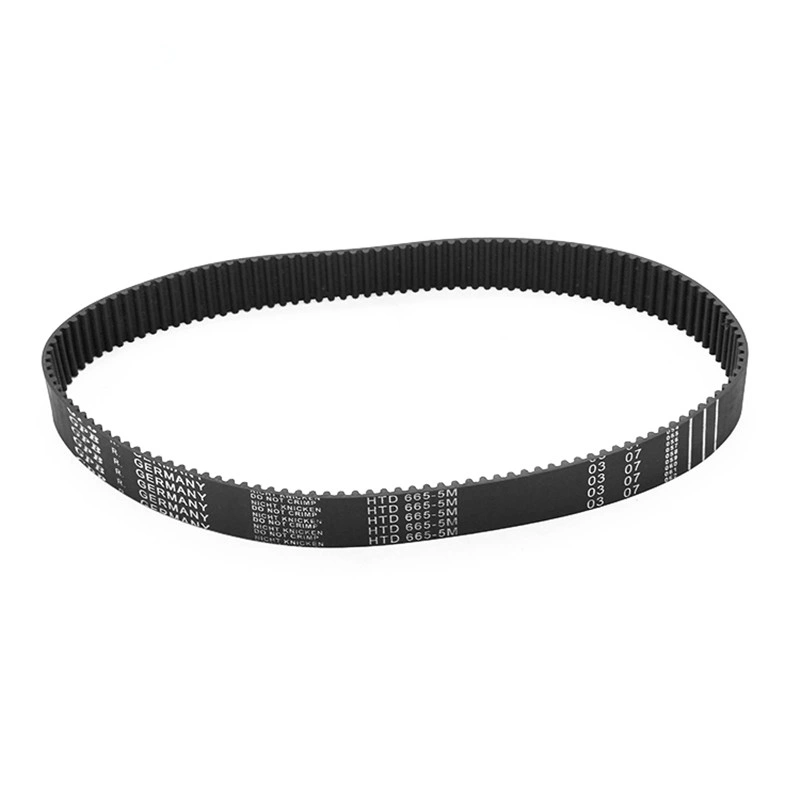 Htd5m Rubber Neoprene Timing Belt 50mm for Carton Folding Machine