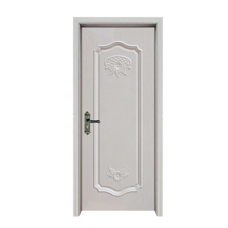 Shengyifa Factory Sales PVC Finished Interior WPC Wood Panel Door for Hotel