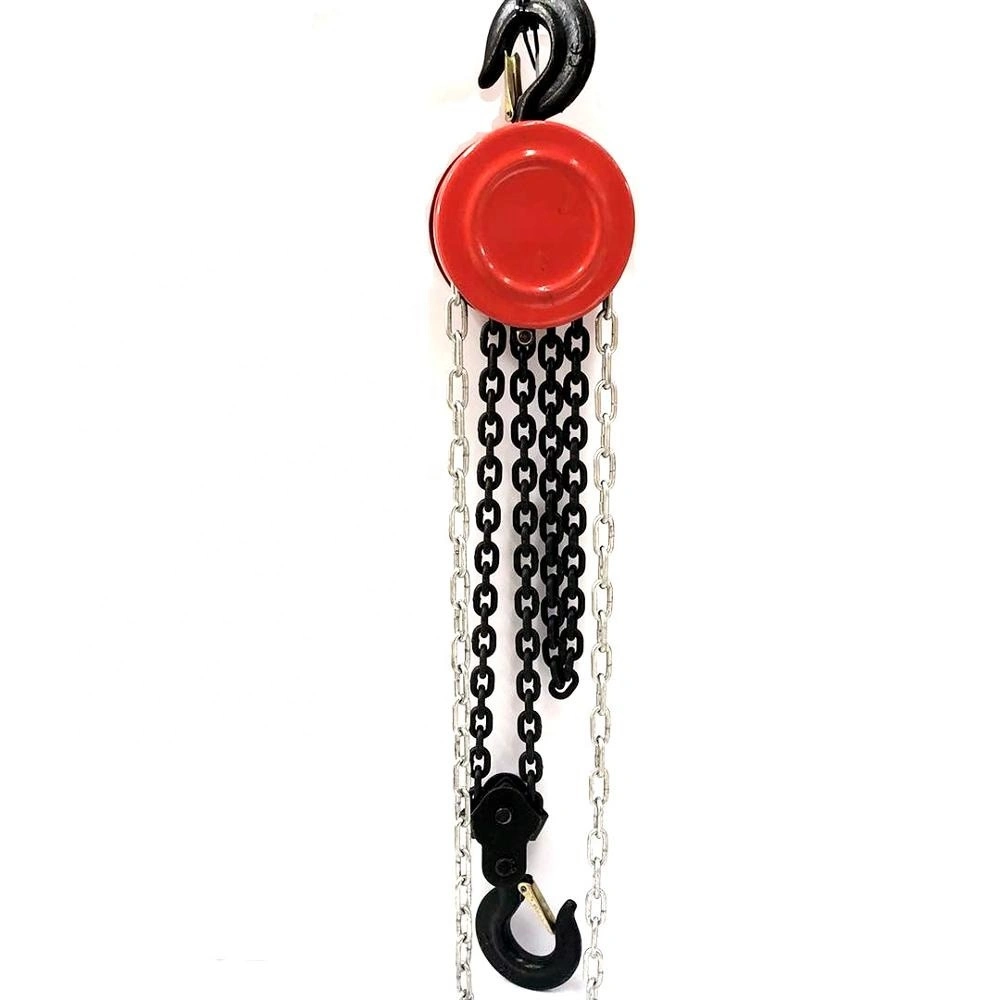 China Manufacturer Hsz Type 5ton 3meter Blue Chain Hoist