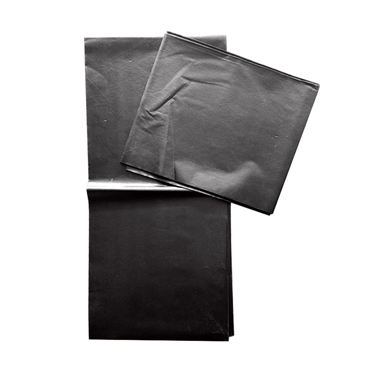 أغطية أسرّة جميلة خالية من نسيج أسود مسطّحة للاستخدام مرة واحدة أوراق طاولة تدليك سبا
