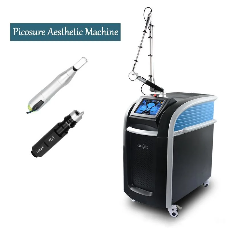 FDA Pikosekunde ND YAG Q-Switch Laser Tattoo Entfernung Alle Haut Maschinenentferner