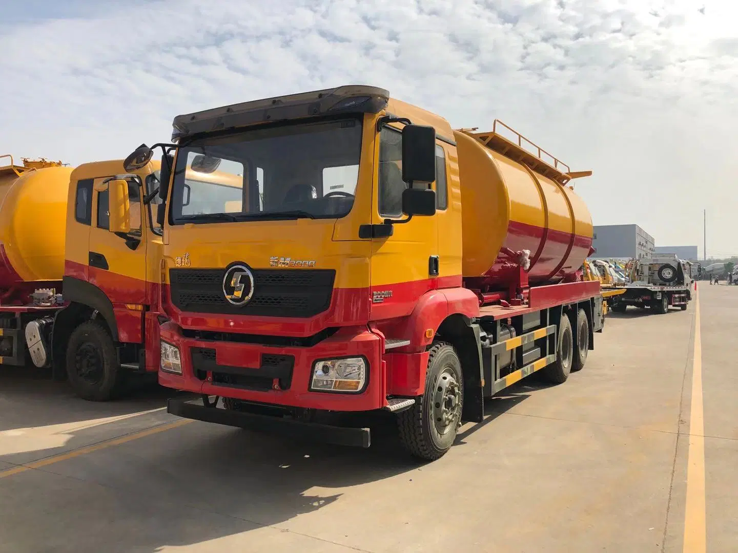 Shacman 16m3 18m3 Vacuum Tank 16000litres 18000litres Sewage Suction Cleaning Sewer Truck