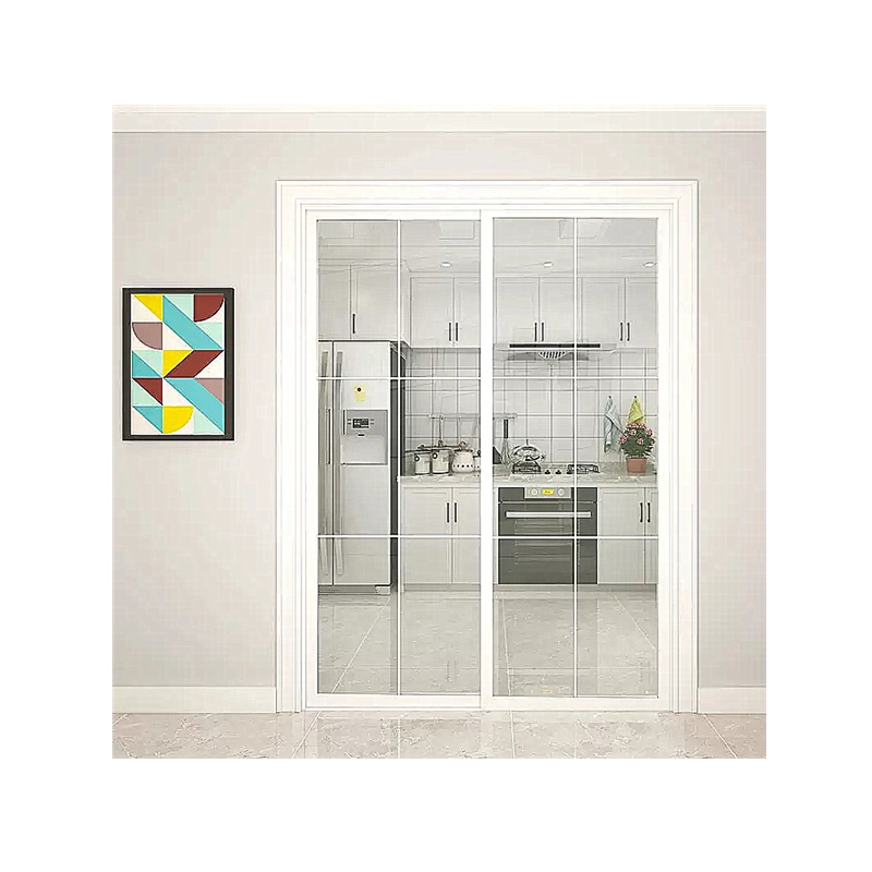 New Grill Design Aluminum Sliding Door for House