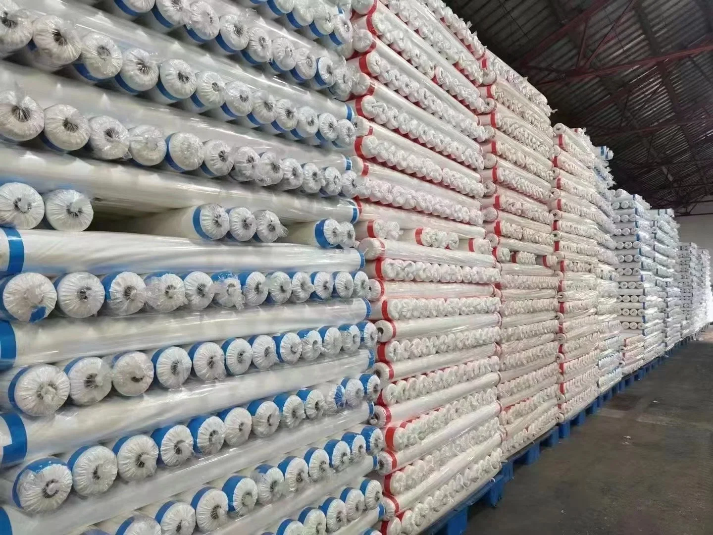 Factory Cheap Price 100% Polyester Bleached White Fabric Bulk Polyester Fabric