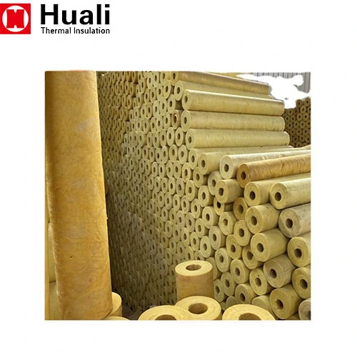 Fiberglass Acoustic Insulation Density 64kg/M3 Glass Wool Tube