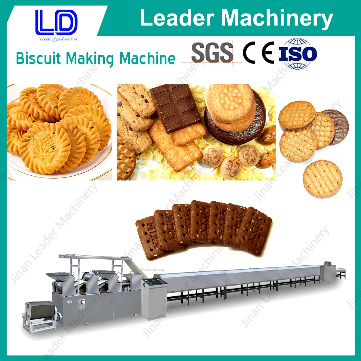 Chocolat lait sain de légumes //Biscuit Machine/équipement de fabrication Biscuite