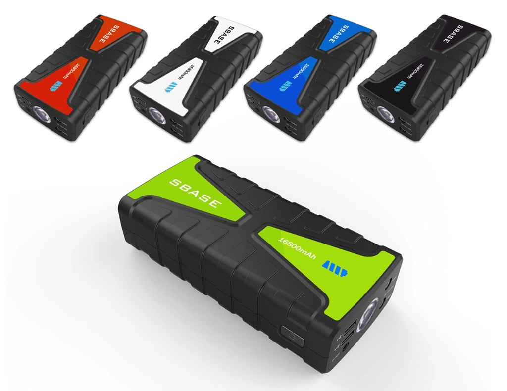 Portable Power Supply Jump Starter Mini Car Battery Booster 16800mAh