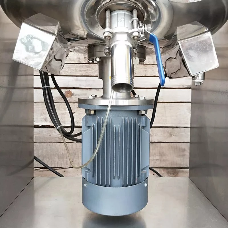 Electrically Heated High Shear Vacuum Emulsifier Mixer Homogenizer with Agitator