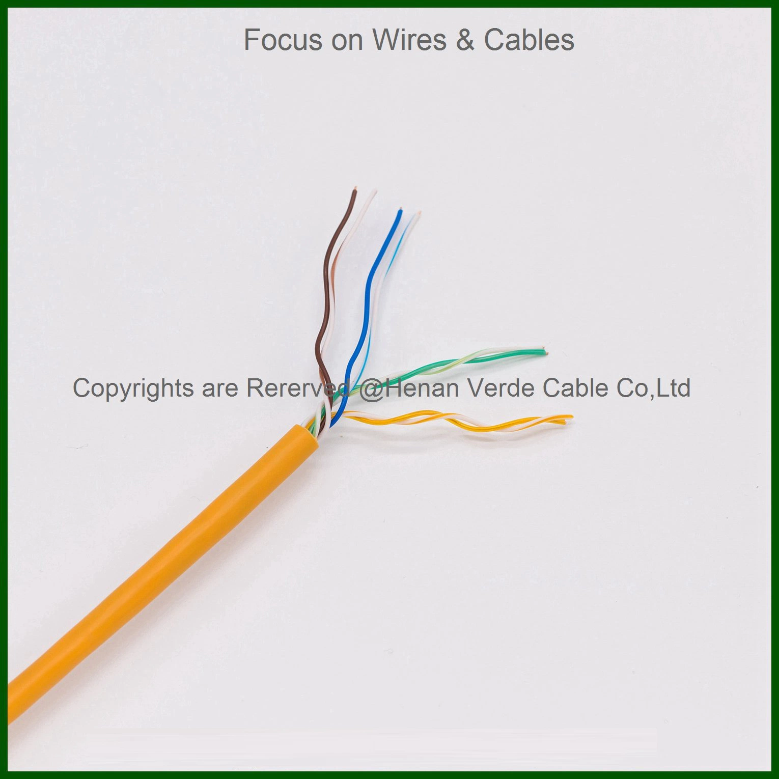 AWG24 AWG23 La comunicación de datos UTP Cat5e el cable de red