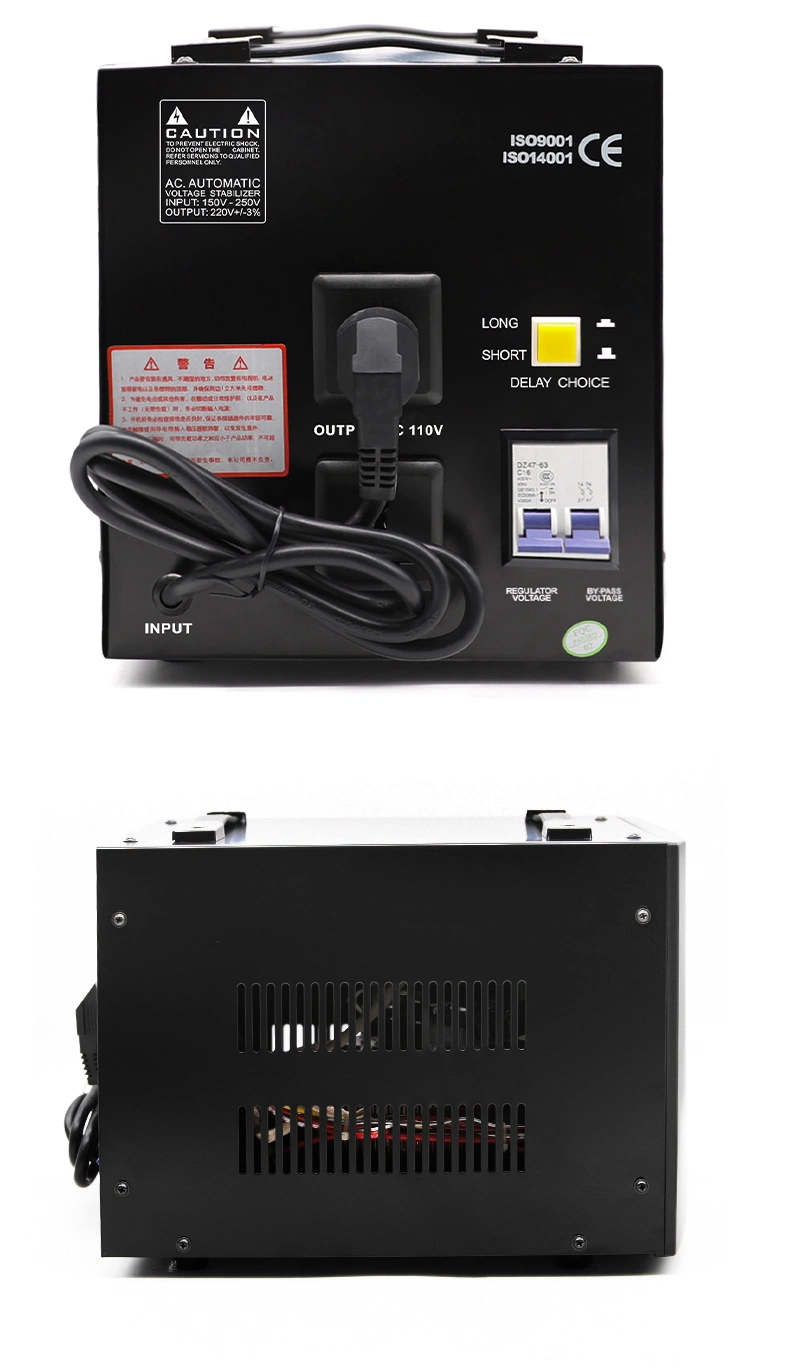 Factory Price 1 kVA Servo Refrigerator AC Automatic Voltage Stabilizer/Regulator 1000kVA AVR