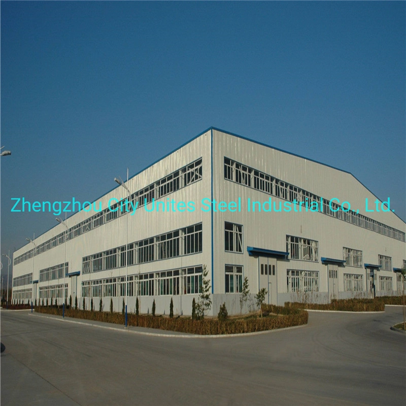 China Industrial Metal Storage Shed Large Span Warehouse for Sale