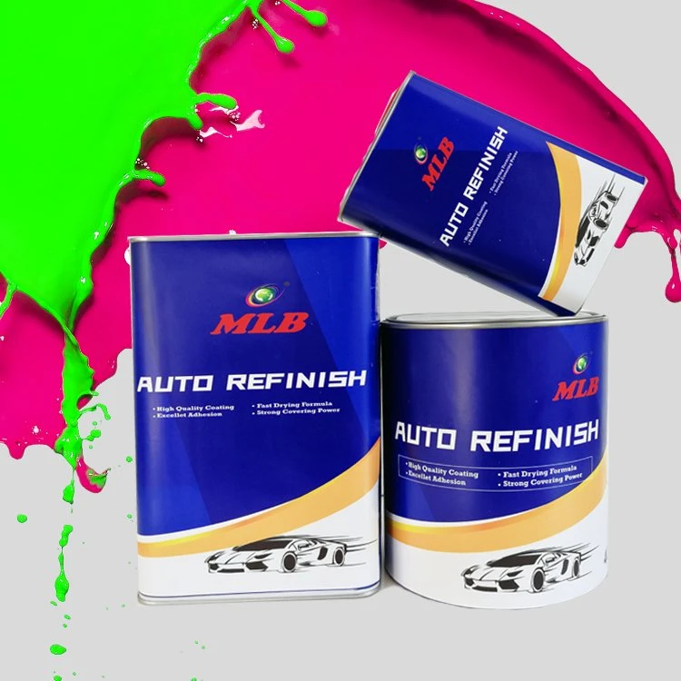 2K primer Acrílico superficie de pintura metálica para el coche de capa base Pintura