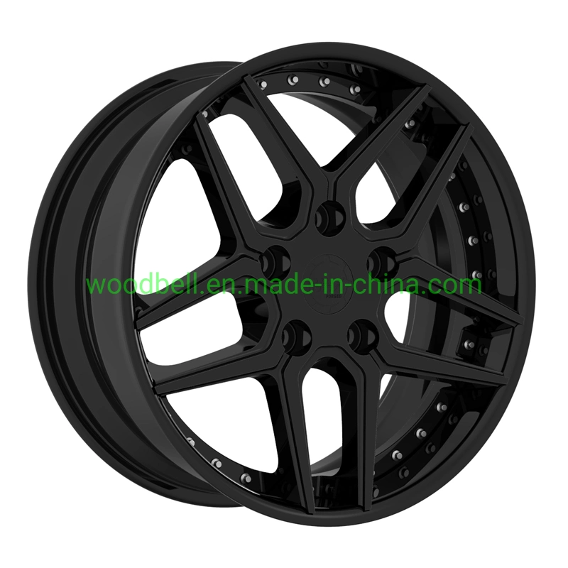 Custom 18 19 20 21 22 Inch Matt Black Chrome vacuum Electroplating Wholesale Rims for Sale Aluminum Alloy Forged Car Rim Wheels