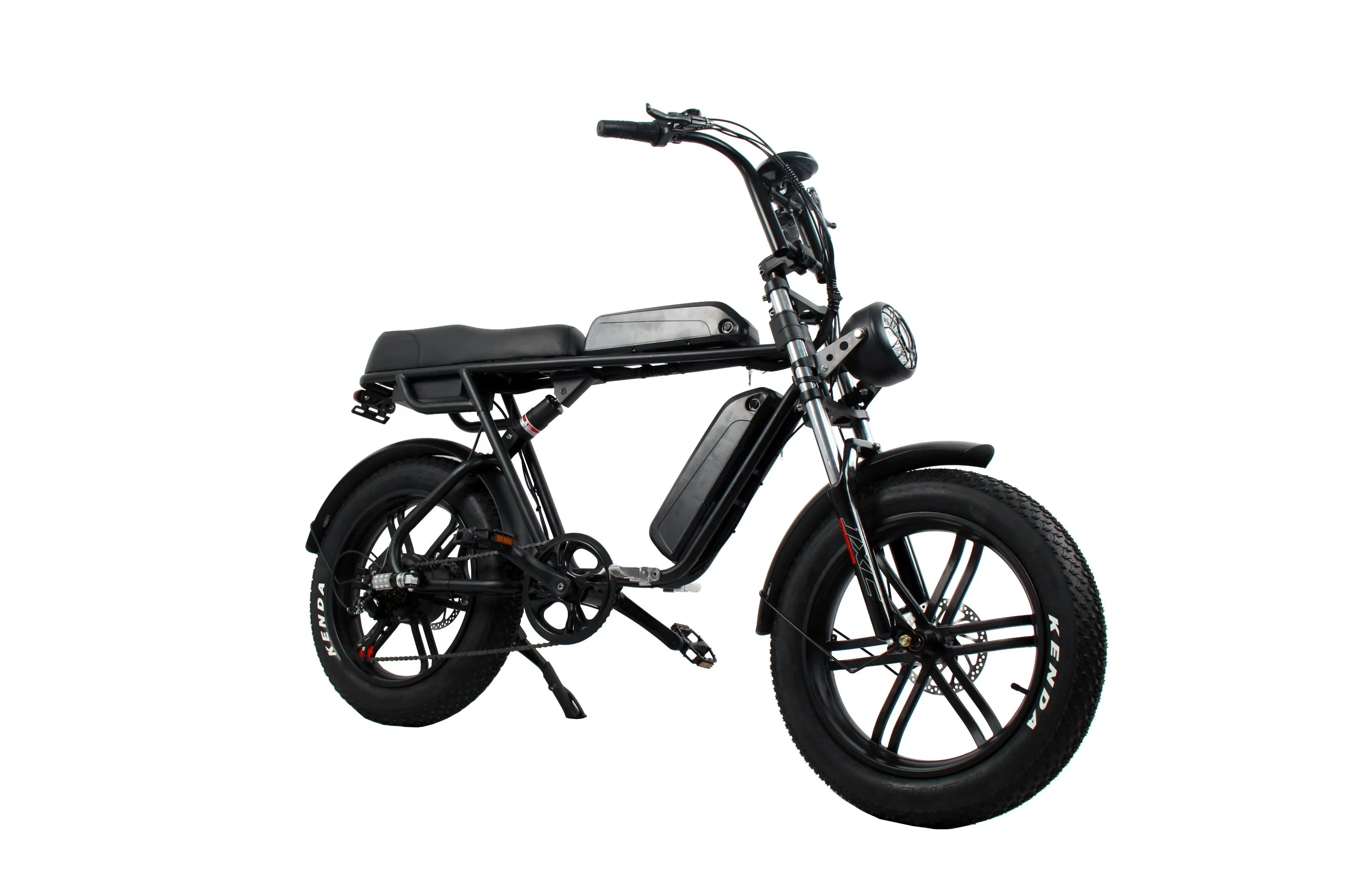 All Black Fat 20inch*4.0 Tire Mountain Bike Road Electric Bike Dirt Bicycle