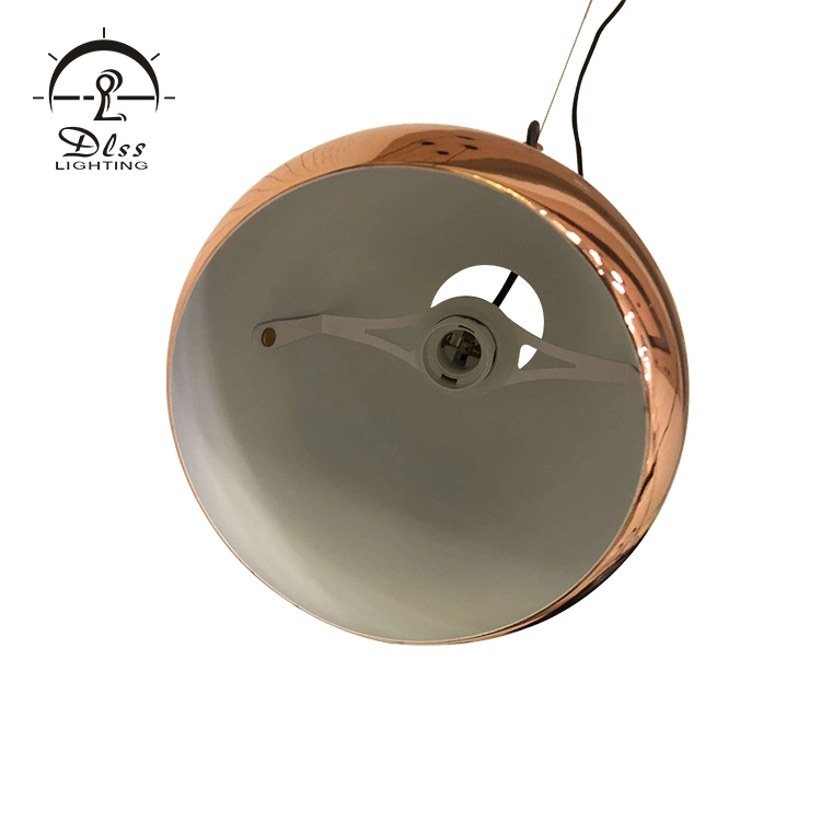 Leather Strap Suspension Minimalist Pendant Ceiling Light Nordic Round Pendant Light