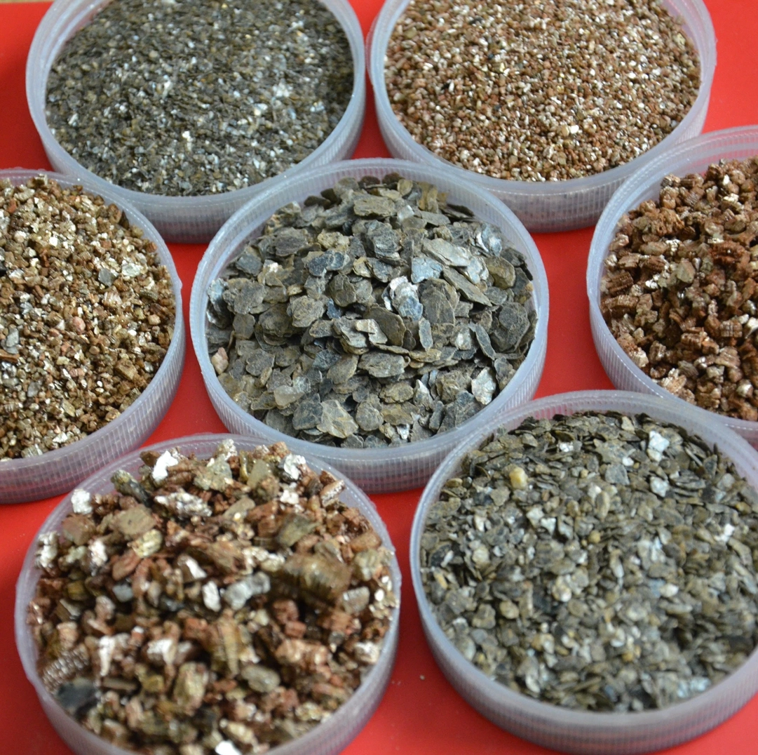 Factory Supply Golden Vermiculite and Vermiculite Ore