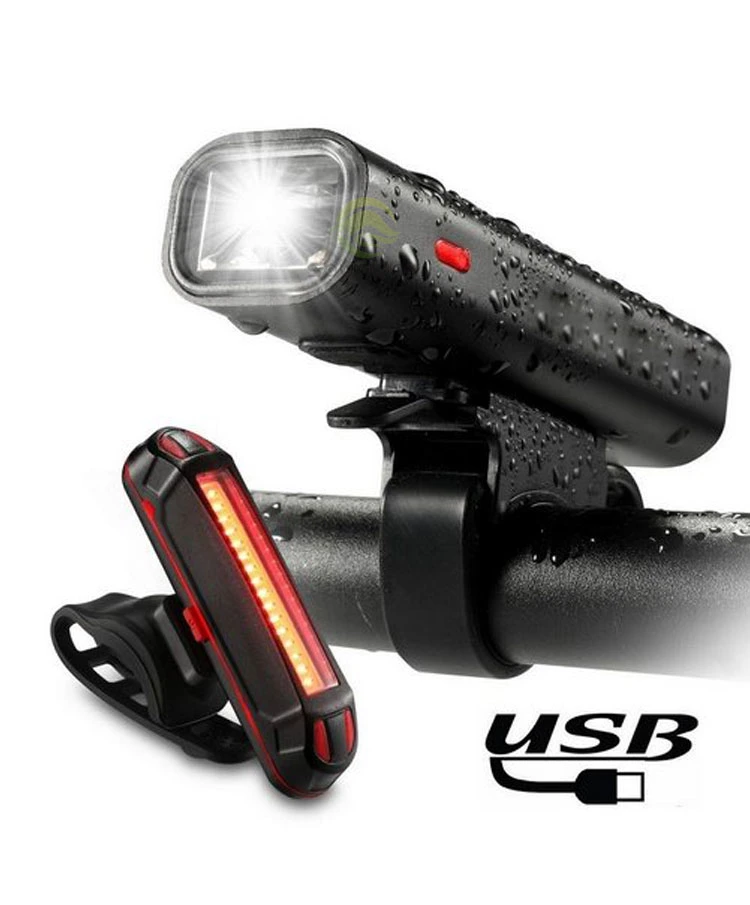 Cycle de conduite de nuit de montagne Brightenlux Logo personnalisé Accessoires vélo Vélo LED rechargeables USB du feu avant