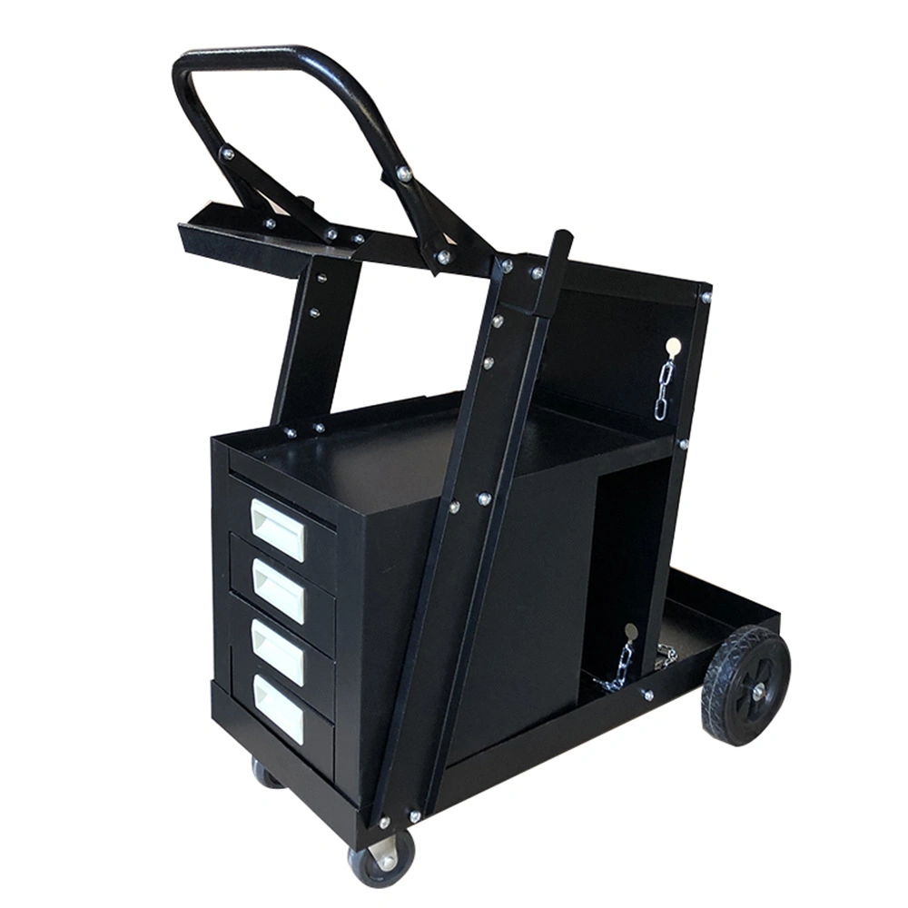 Custom Gas Shielded Welding Mobile Handcart Car Repair Tool Cart Electric Welding Machine Cart