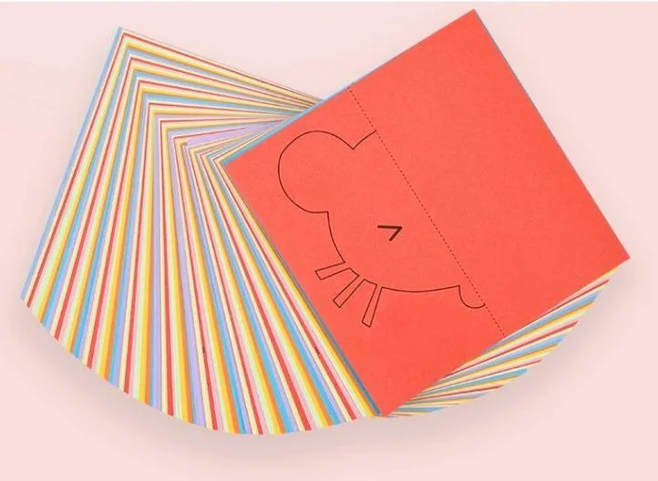 Paper-Cut Special Mix Colors Paper Colorful Hand-Cut Paper DIY Paper for Kids