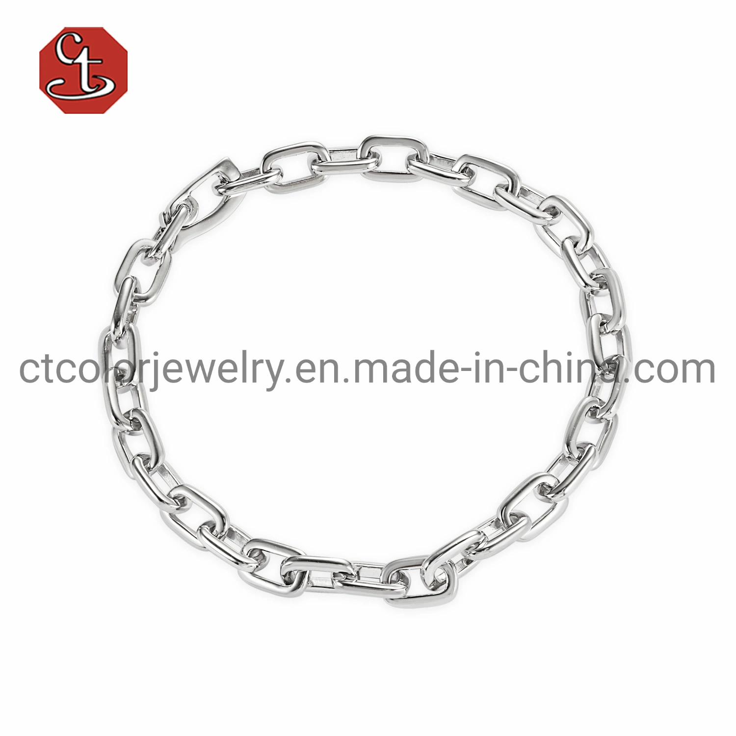 Mode 18K vergoldet Doppelkette Frauen Armband Mann Armband Schmuck