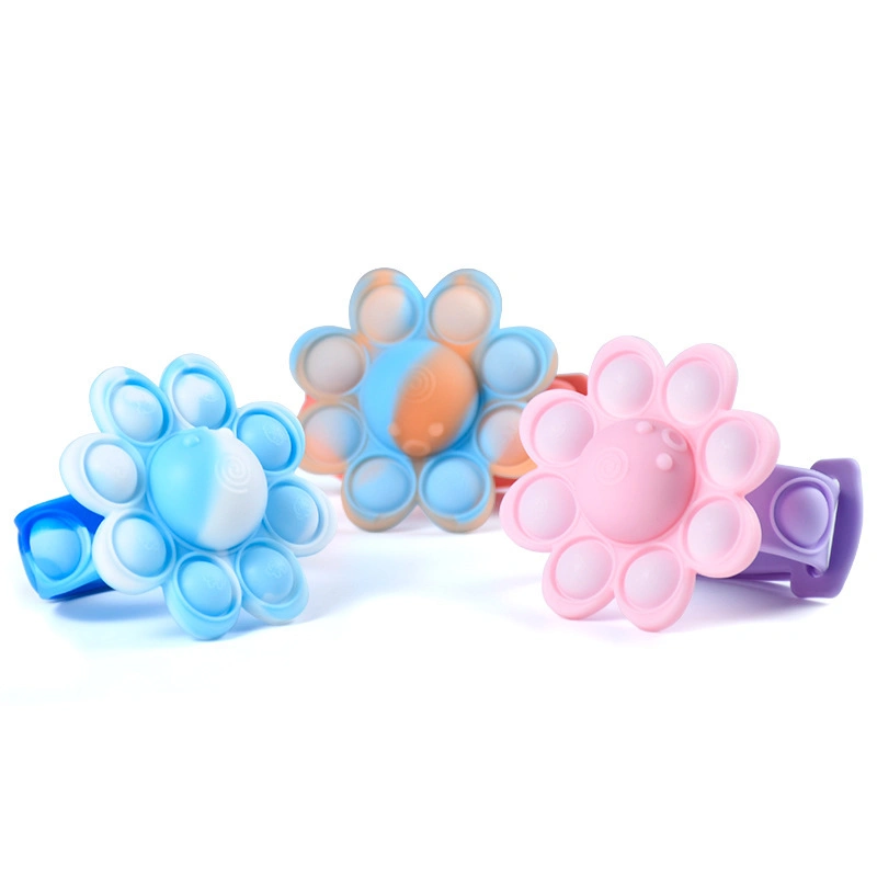 Factory Wholesale/Supplier Spinning Bubble Bracelet Bubble Bracelet Fidget Toys