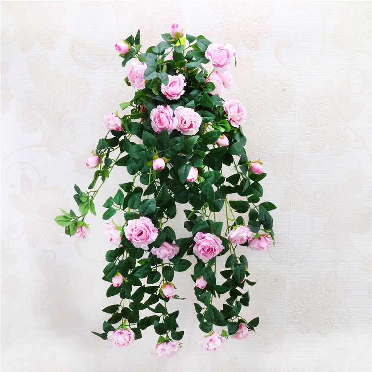Venda por grosso a nova simulação de Parede Flores de Seda Casamento Artificial Flores decorativos de flores artificiais para exterior