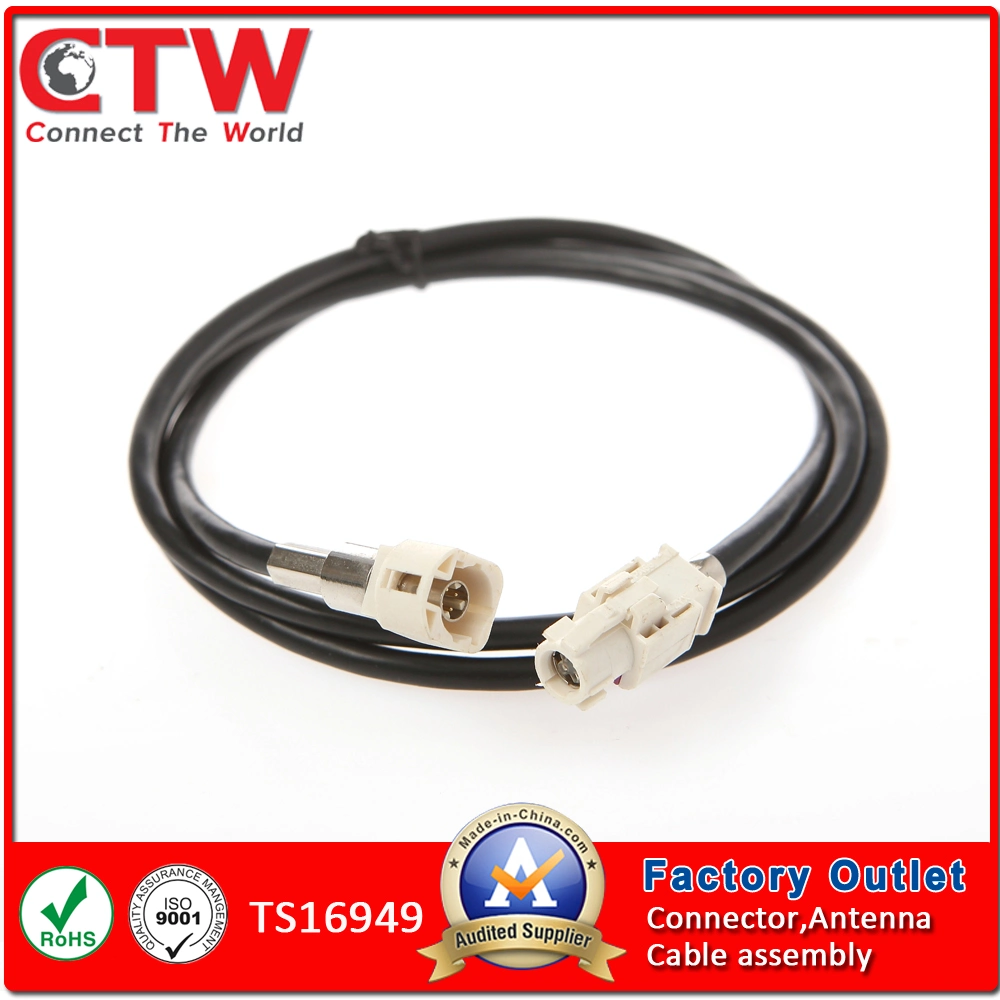 Auto Double Fakra Auto Car Industry Wiring Harness/Wire Harness Connector