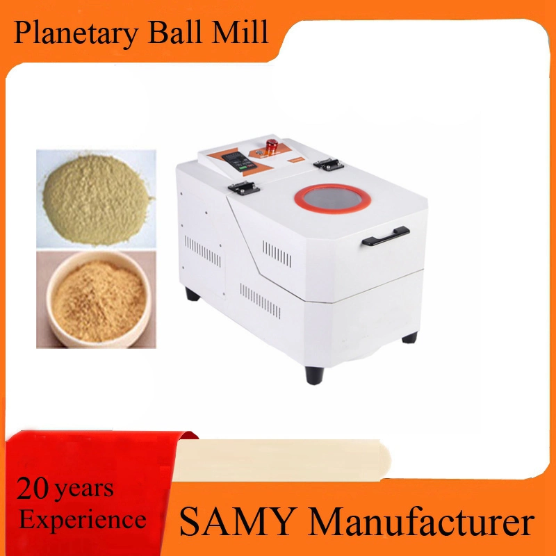 SQM-0,4L Maquinas de Alta Energía para la molienda de suelos Balón Planetario de escala de Laboratorio Molino