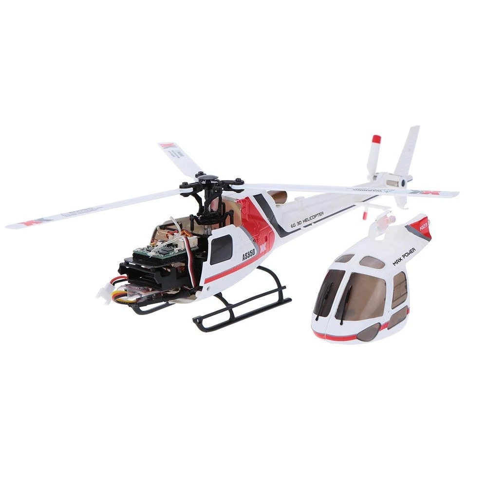 Wltoys K123 6CH RC Helicopter 2,4G Radio Control Toys 6-Aixs Gyro Flybarless aviones eléctricos juguetes