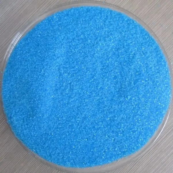 Fine Chemical Blue Crystal Copper Sulfate 99% for Feed/Agriculture/Electroplating/Fertilizer