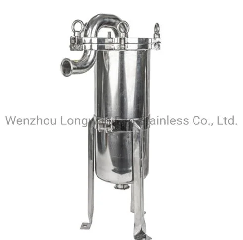 High Pressure Stainless Steel Food Grade Multi Cartridge Magnetic Filter with Ss Mesh