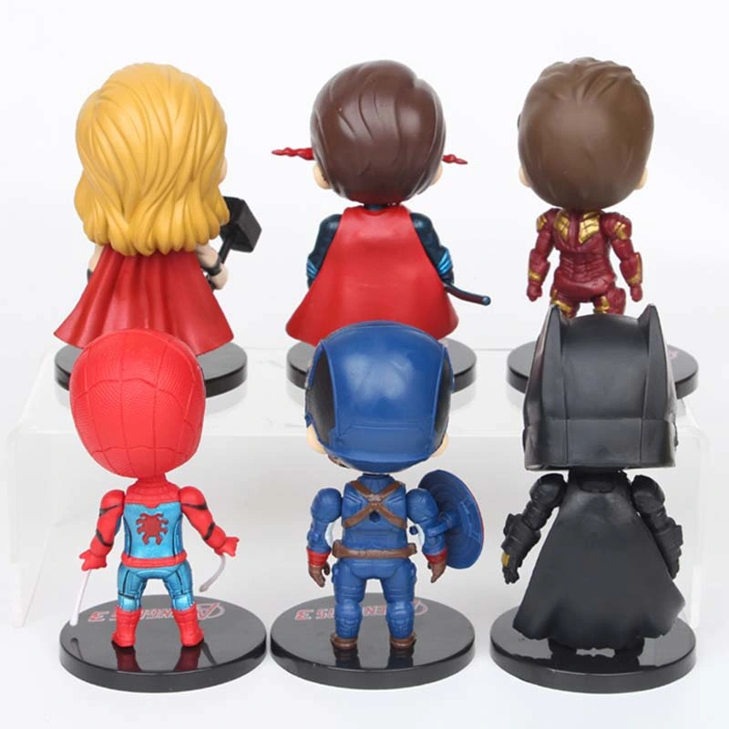 Pop Characters Heroes PVC Action Figure Toys for Children