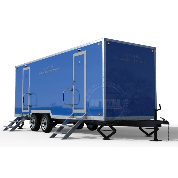 Boat Trailer, Portable Toilet, Movable Trailer Toilet